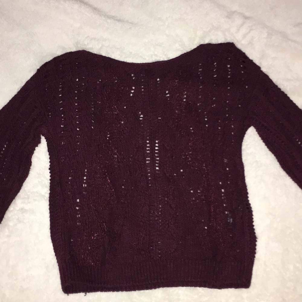 Maroon sweater from H&M